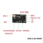 Großhandel BAYCK ELRS 915MHz/2,4 GHz NANO ExpressLRS Mit T-Typ Antennen unterstützung Wifi Upgrade für RC Drohnen Teile